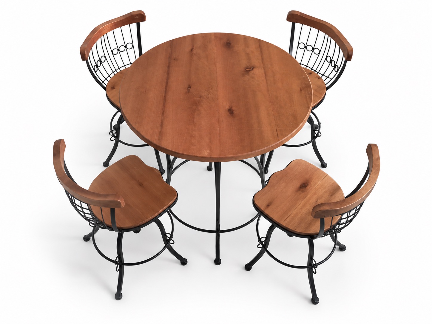 Aluguel de Conjunto Bistrô Estilo Boteco com 4 Banquetas